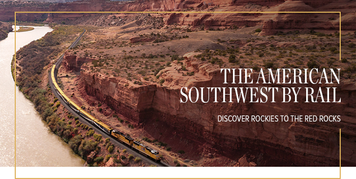 Rocky Mountaineer's new route, Rockies to the Red Rocks.